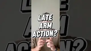 Struggling with a late arm action? Here are some tips to help 🧠 #baseball #pitching #coach