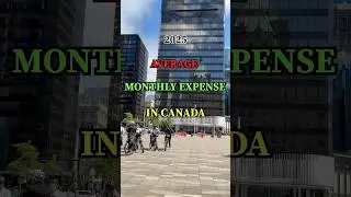 🇨🇦 Monthly Expenses in Canada 💵 #costofliving #canada #vancouver #shorts #expenses #2025 #living