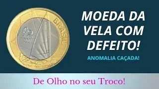MOEDA DA VELA OLIMP&Iacute;ADAS COM DEFEITO! MOEDA CA&Ccedil;ADA!