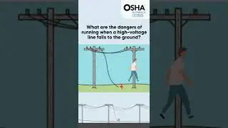 Как обеспечить безопасность вблизи упавших высоковольтных линий электропередачи | Советы по безоп...