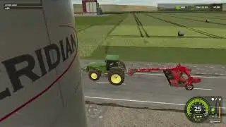 FINISHING SORGHUM AND BALING HAY 3 million dollar farm | Farming Simulator 25 #farmingsimulator25