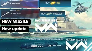 New Free Missile for Equipment Shop | Modern Warships New Update