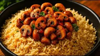 Easy Fried Rice and Mushrooms Recipe  Easy Vegetarian and Vegan Meals  Rice Recipes