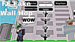 Roblox FE Fake Wall Hop V2 Script, роблокс скрипты, фейк валл хоп
