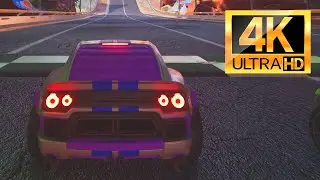 Fortnite Rocket Racing: Xentari Gameplay - 4K 60fps - PS5