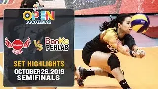 Petro Gazz vs. BanKo Perlas | Set 1 Highlights - October 26, 2019 | #PVL2019