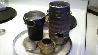 Swiss Volcano Stove with Speedster and Trangia style Alcohol burners  boil time comparison TEST