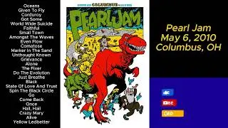Pearl Jam May 6, 2010 Columbus Ohio Full Show LIVE Music Concert Alternative Grunge Set Backspacer