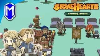 Welcome To Leoguard, The Northern Alliance Village - Let's Play Stonehearth ACE Mod Gameplay Ep 1
