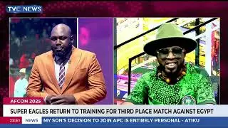 Super Eagles Return To Training For Third Place Match Against Egypt