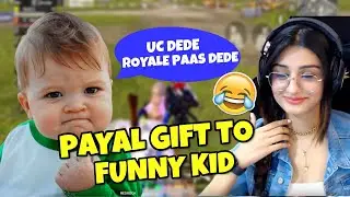 Payal Gaming Gift Royale Pass To Random Funny Kid 😂 Red Rock