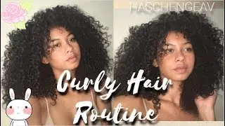 Curly Hair Routine