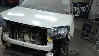 I20 car door and front repair #car 