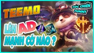 LMHT Tốc Chiến : TEEMO L&ecirc;n Full AD Tốc Đ&aacute;nh Mạnh Như Thế N&agrave;o | Ninh Ton TC