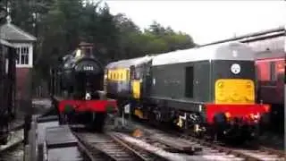 Collett Goods 3205 arrives at Backfastleigh on the SDR