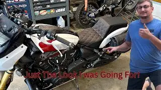 Превращаю свой Indian Scout 101 в мотоцикл для двоих.
