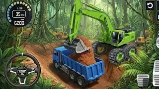 👷City Road Construction Simulator 3D 🚧 | Heavy Excavator & Truck (Android Gameplay