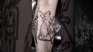 🐀 Little Rat Tattoo By Lexitats #tattuba #tattoo #tattooartist #tattoos #tattoolife #rats #rat
