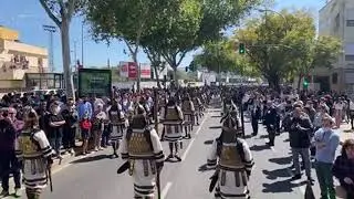 Llegada GUARDIA JUDIA I La Milagrosa 2022