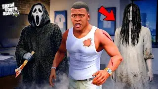 GTA V : Franklin & Shinchan Hunting Scary Ghosts in GTA 5 ! in Telugu