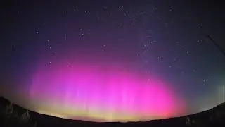 DJI Osmo Action 4 | Northern Lights / Aurora Borealis - Timelapse
