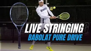 SUP! Stringing the legendary Babolat Pure Drive!