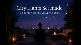 City Lights Serenade A Peaceful Urban Escape