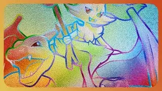 Charizard & Braixen GX Tag Team 🔥 Cosmic Eclipse 🔥 Close Up