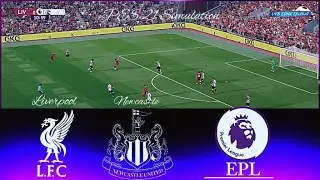 🔴 Liverpool vs Newcastle | Premier League Full Match Simulation | PES 2021 STREAMING