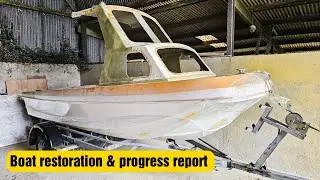 Nab17 Boat Restoration Project: Winter Progress Update & Key Repairs 