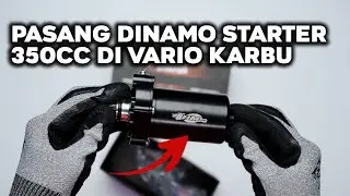 PASANG DINAMO STARTER HM ONE DI VARIO KARBU #variomodifikasi #vario110karbu #vario