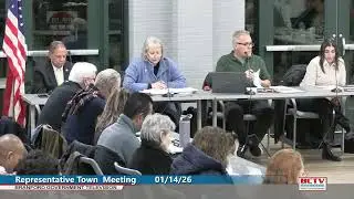 Representative Town Meeting 01/14/2026
