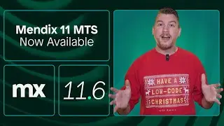 Get the first Mendix 11 MTS version - Mendix 11.6 Release Video