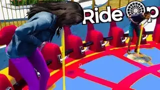 Making Amusement Park Visitors Puke - RideOp Thrill Ride Simulator Gameplay