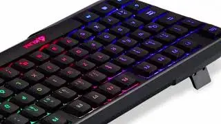 KLIM Chroma Tastatur Gamer QWERTZ DEUTSCHE mit USB Kabel &ndash; Hohe Leistung &ndash; bunte Beleuchtung Gaming