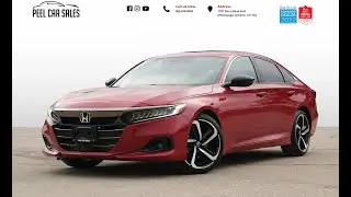 2021 Red Honda Accord SPORT