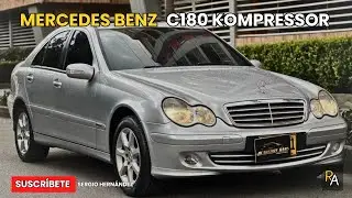 Mercedes-Benz C180 Kompressor|Lujo y Rendimiento en un Sedán Compacto|Recomendando Carro por Carro