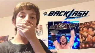 WWE Backlash 2016 Reactions! NEW WWE CHAMPION!