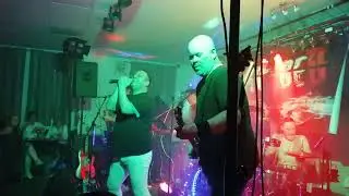 Divided Band playing fat bottom girls @ Tank Village Club on 23 Oct 2022