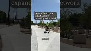 Empty lot in East Austin converted to trailhead