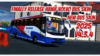 Finally Release Hanif Volvo BR 9400 A/C Bus Skin New Bus Skin (2025) Bus Simulator Indonesia V4.3.4