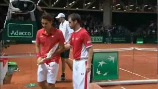 Davis Cup Highlights: Switzerland 0-5 USA