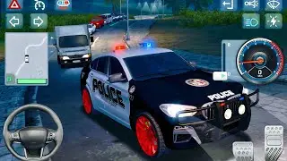 🚔Police Car Driving Simulator 2025 &ndash;Night Patrol, Traffic Control & Realistic City Driving Gameplay🚔