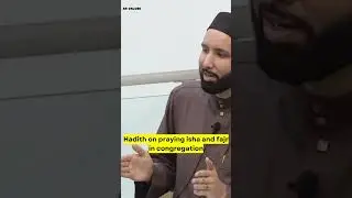 Hadith on praying isha and fajr in congregation | Omar Suleiman