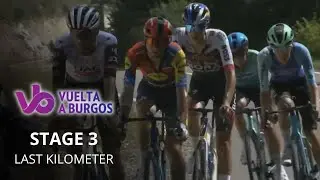Vuelta a Burgos 2025 - Stage 3 Last Kilometer - Del Toro & Ciccone surprised by a young Frenchman ?