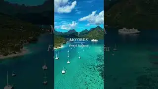 🏝️ Mo&rsquo;orea Travel Guide. French Polynesia. Manava Beach Resort. #moorea #frenchpolynesia #tahiti