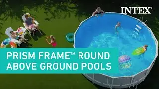 Intex&reg; Prism Frame&trade; Premium Round Above Ground Pools