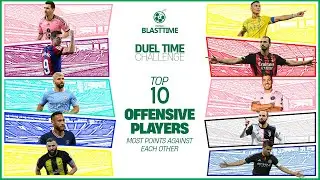 Head to head of the top 10 offensive players 