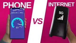 T-Mobile Wireless Service vs T-Mobile Home Internet Speedtests!