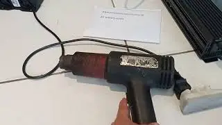 Teste de inversor  5000w pico / 2500w nominal ligando soprador t&eacute;rmico 1400w Fonta JFA 70a